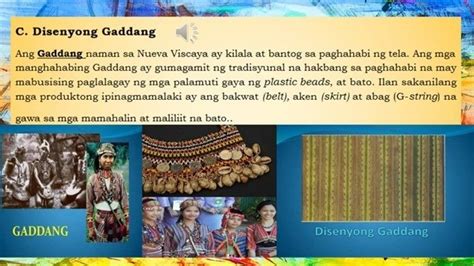 Mga Disenyong Kultural Sa Pamayanan Ng Pilipinas Ang Video Lesson Na