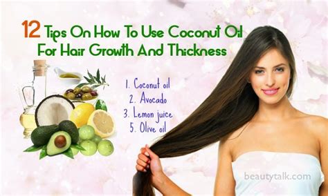 Add egg yolk if you choose to use it and essential oil. 12 Tips On How To Use Coconut Oil For Hair Growth And ...