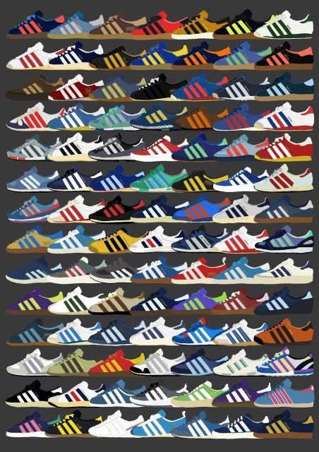 Adidas Cities Series Peter Otoole Illustrations Adidas Sneakers