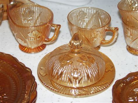 My Favorite Carnival Glass Dish Set Collectors Weekly
