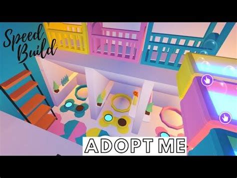 Adopt Me Speed Build | Adopt Me Pet and Baby Room - Adopt Me Building