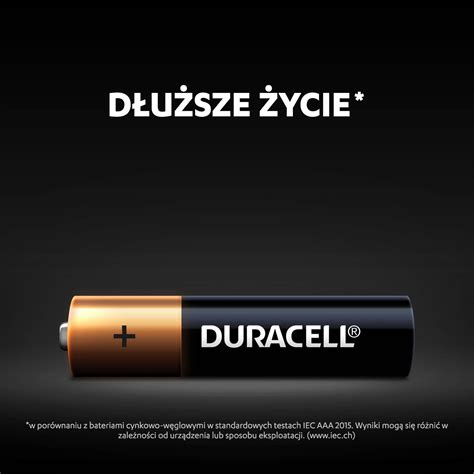 Baterie Alkaliczne Duracell Aaa R Szt Duracell Sklep Empik Com