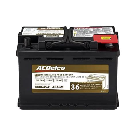 Acdelco Agm Automotive Bci Group 48 Battery 48agm