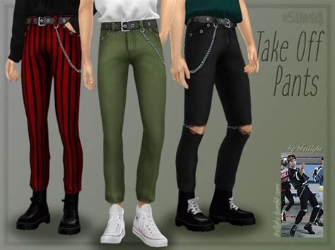 The Sims Resource Take Off Pants By Trillyke Sims 4 Downloads Sims 4