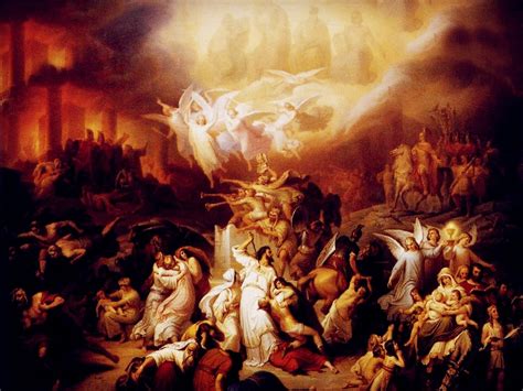 Revelation Armageddon Scriptures Painting Art Art Background
