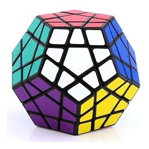 Cubo Mágico Profissional Megaminx Shengshou Black Imperdível R 6490