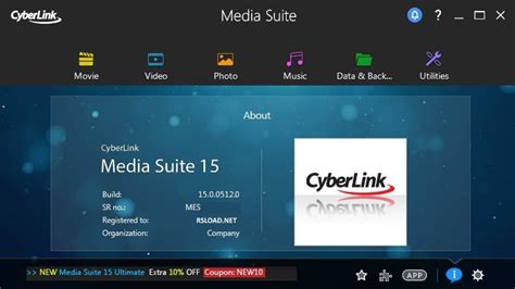 Cyberlink Media Suite 15 — купить лицензию цена на сайте Allsoft