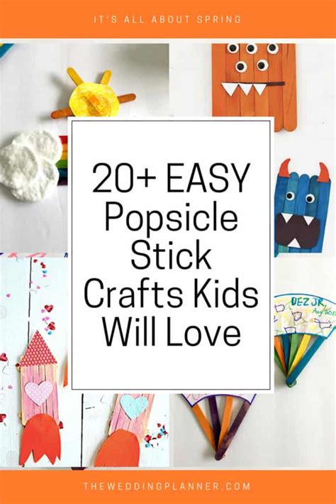 Popsicle Stick Crafts Kids Keep Toddlers Busy