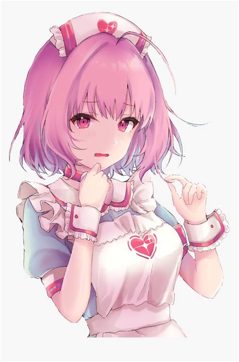 Nurse Anime Animegirl Animenurse Loveheart Pastel
