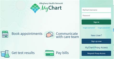 Mychart Ahn Login Allegheny Health Sign Up App 2022