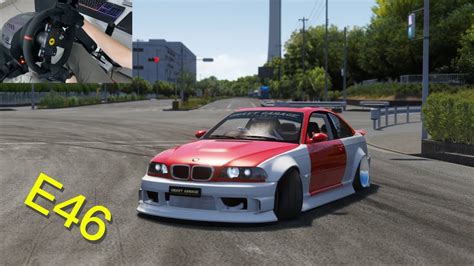 Industrial Area Drifting In A BMW E46 Assetto Corsa YouTube