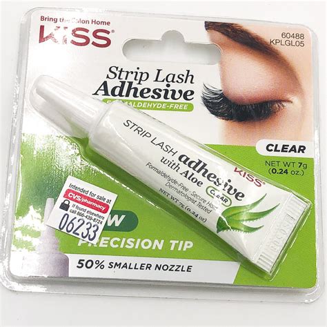 Kiss Strip Lash Adhesive With Aloe Clear