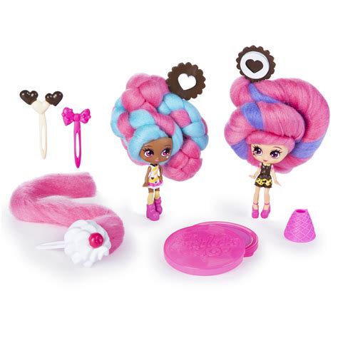 One Rando Candylocks Cotton Candy Doll Braided Hair Doll Girl Doll