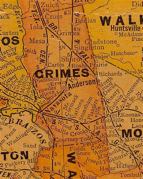 Grimes County Texas Map Business Ideas 2013