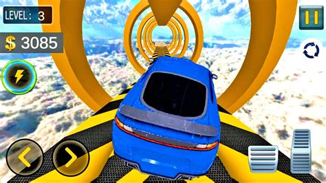 Juegos De Carros Impossible Tracks Car Stunts Game Juegos De Autos