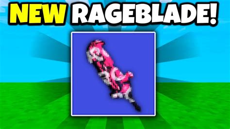 New Rageblade Is Here Roblox Bedwars Youtube