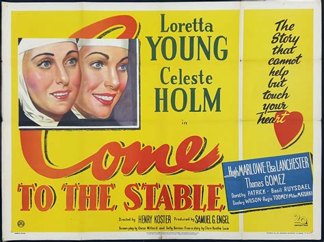 Come To The Stable 1949 Original Vintage Uk Quad Film Poster