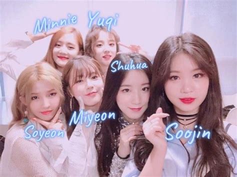 Gidle Names G Idle G I Dle Wallpaper Kpop Girls
