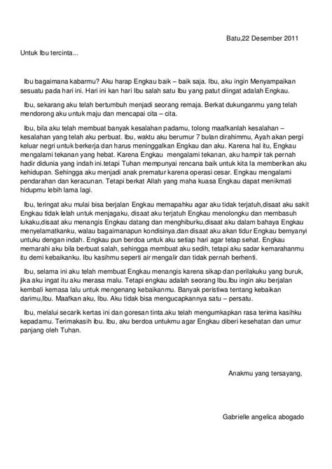 Contoh Surat Bahasa Jawa