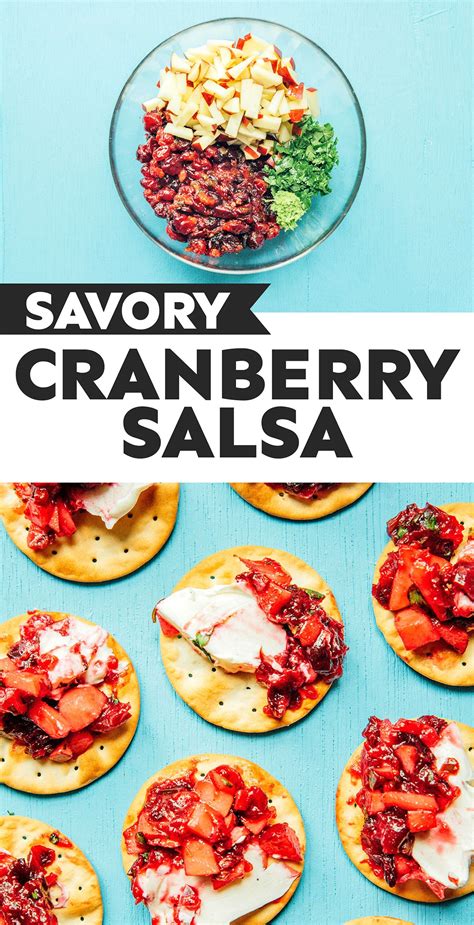 Savory Roasted Cranberry Salsa Live Eat Learn