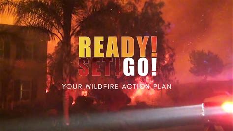 Readysetgo Your Personal Wildfire Action Plan Youtube