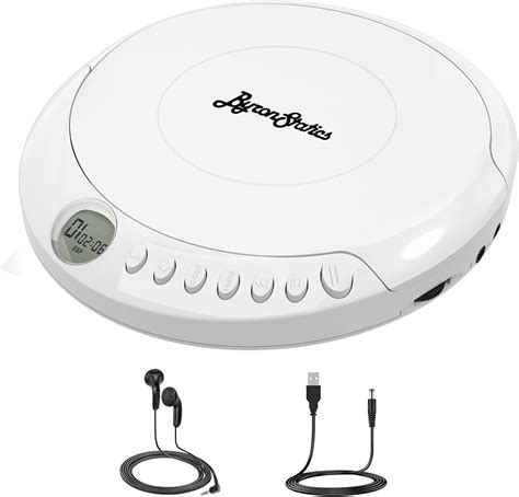 ByronStatics Portable Disc CD Player Review - Uninterrupted Music On