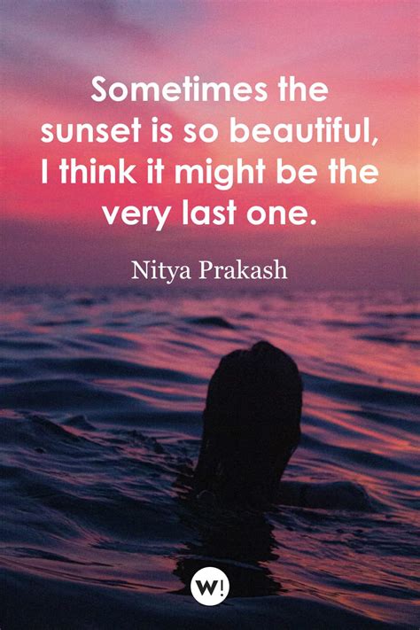 21 Sunset Sad Quotes Sad Sunset Quotes Silver Lining Words