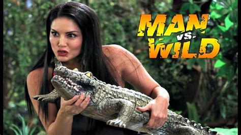 Sunny Leone Host Man Vs Wild Indian Version Youtube