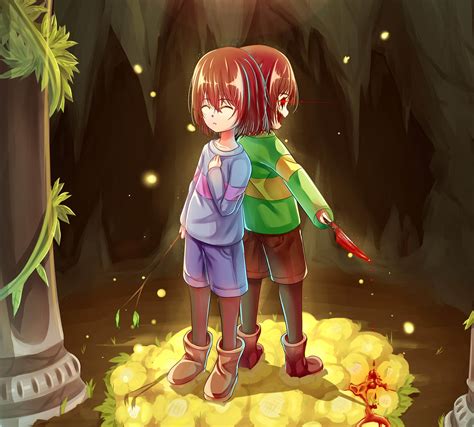 Frisk Chara Wallpaper And Background Chara Undertale 1293337