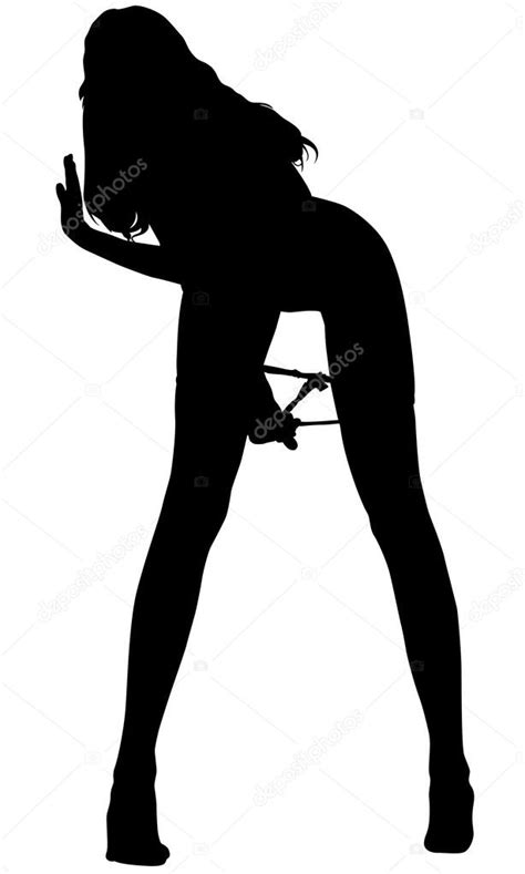 Sexy Woman Silhouette Stock Vector By ©snesivan888 37953573