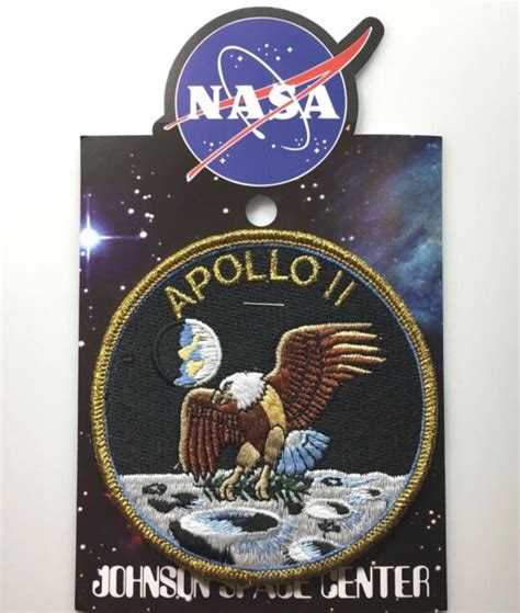 Nasa Apollo 11 Mission Patch Official Authentic Space 4in Ebay