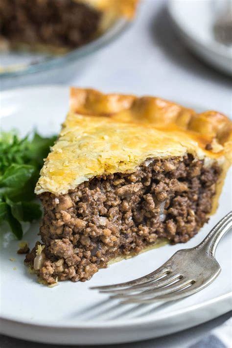 Tourtiere French Canadian Meat Pie Recipe French Meat Pie Meat Hot Sex Picture