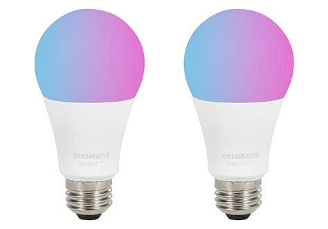 2 Pack Of Sylvania Bluetooth Mesh Led Smart Light Bulbs Available For