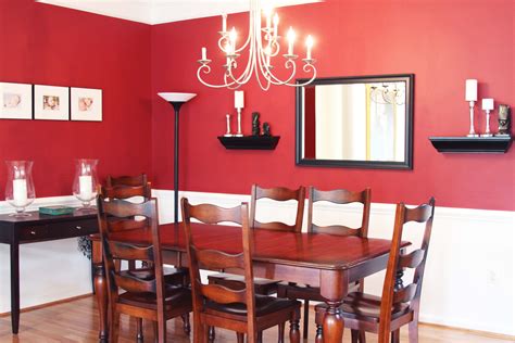 Do It Yourself Wainscoting Dining Room Accessories Red Dining Room