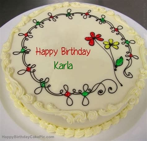 Birthday Cake For Karla