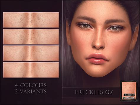 Freckles 07 By Remussirion At Tsr Sims 4 Updates