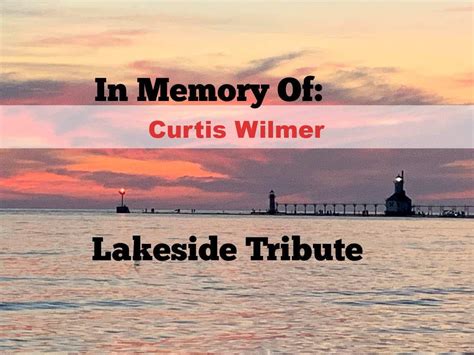 Curtis Wilmer At Big Bay State Park Lakeside Tribute