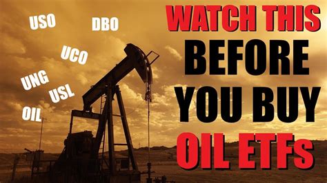 Watch This Before Investing In Oil Stocks Uso Usl How Oil Etfs Work Investing