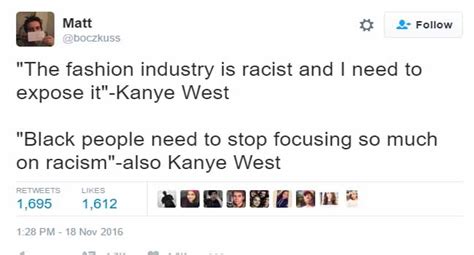 Kanye West Tells Blacks To Stop Focusing On Racism Channels Television