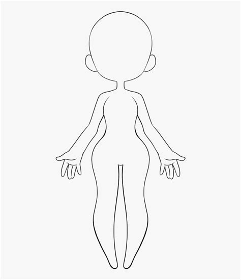 Clip Art Collection Of Free Poses Body Cute Chibi Drawing Base Free
