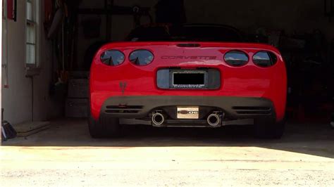 Loud Straight Piped Corvette Z06 Youtube