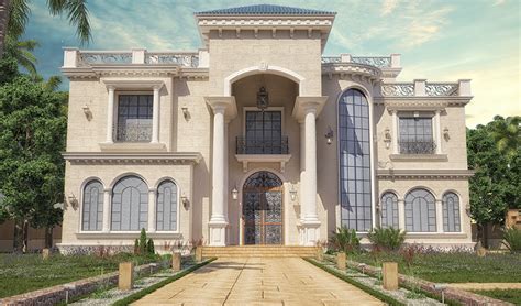 Private Villa Design At Doha Qatar On Behance