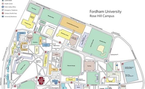 Fordham University Campus Map