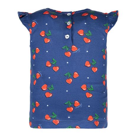 Gucci Cherry Print Tops For Girls Bambinifashioncom