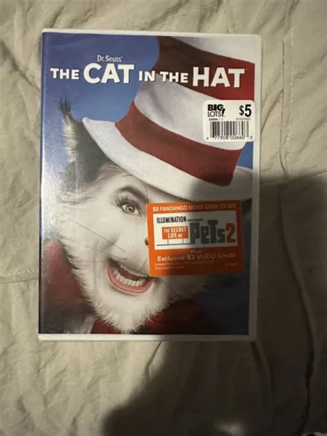 DR SEUSS THE Cat In The Hat DVD 2004 Widescreen Edition 0 99