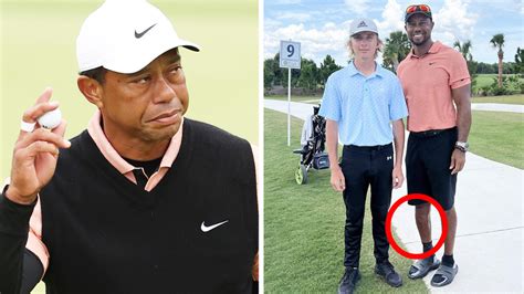Golf Fans Spot Staggering Detail In New Photo Of Tiger Woods