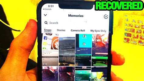 You will find a list of all the application that exists on your device. How To Recover DELETED Snapchat Photos, Videos, Snaps ...