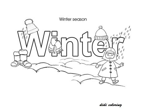 For kids & adults you can print winter or color online. dania Seasons