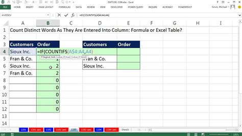 How To Count Words In Excel Column Printable Templates Free