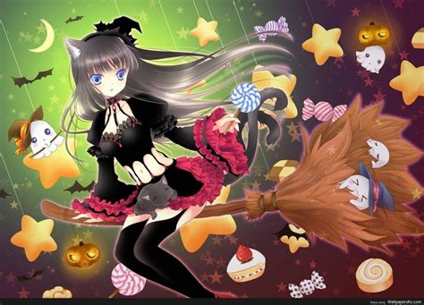 Anime Halloween Wallpaper Hd Anime Halloween